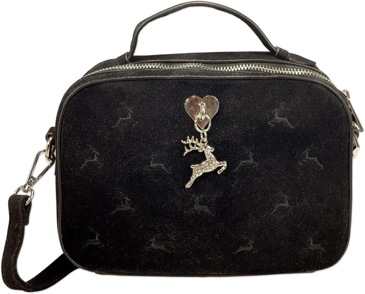 Alpenflüstern Trachtentasche Springende Hirsche - Damen Trachten Handtasche, Schultertasche fürs Dir