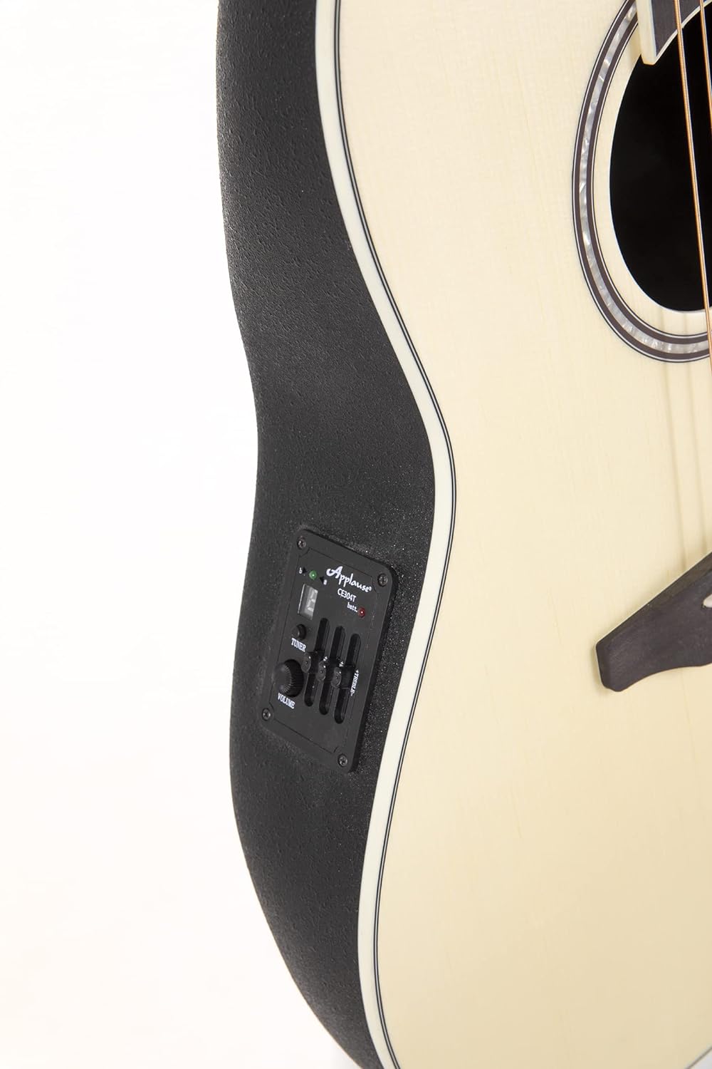 Applause E Akustikgitarre traditional AB24-4S Mid Cutaway natural satin AB24-4S natural satin, AB24-