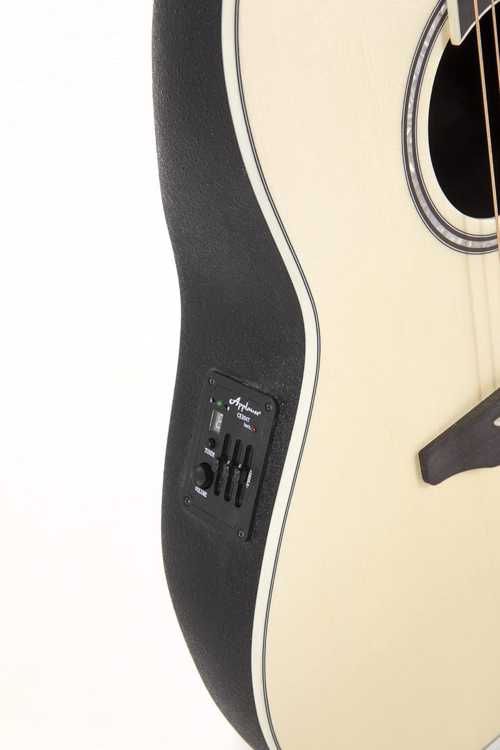 Applause E Akustikgitarre traditional AB24-4S Mid Cutaway natural satin AB24-4S natural satin, AB24-