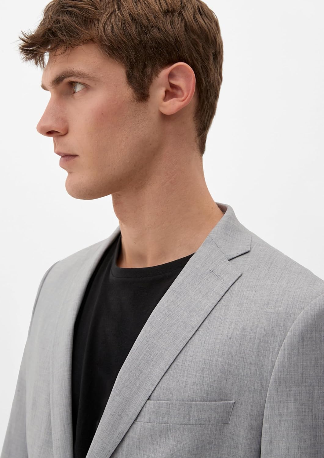 s.Oliver Herren Blazer, 102 Grey/Black 91w3
