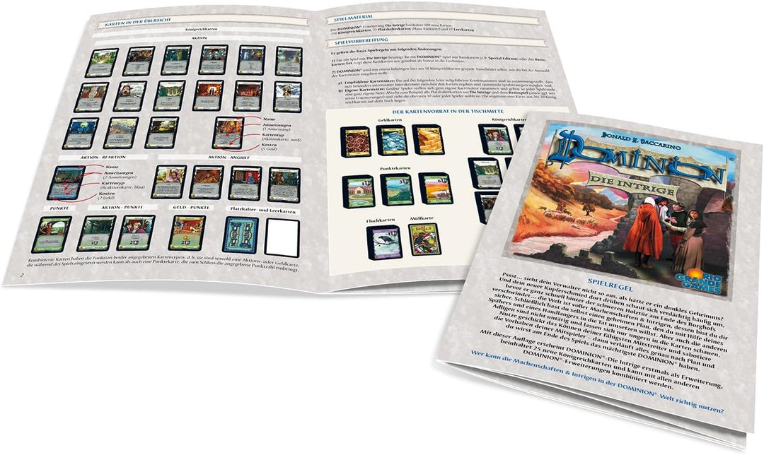 Rio Grande Games 22501402 - Dominion Erweiterung - Die Intrige, Die Intrige