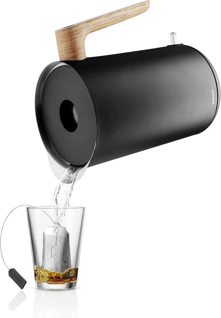 EVA SOLO | Wasserkocher 1,5l Nordic Kitchen | 100% tropffrei | 360 Grad drehbar | Pulverbesichtetem