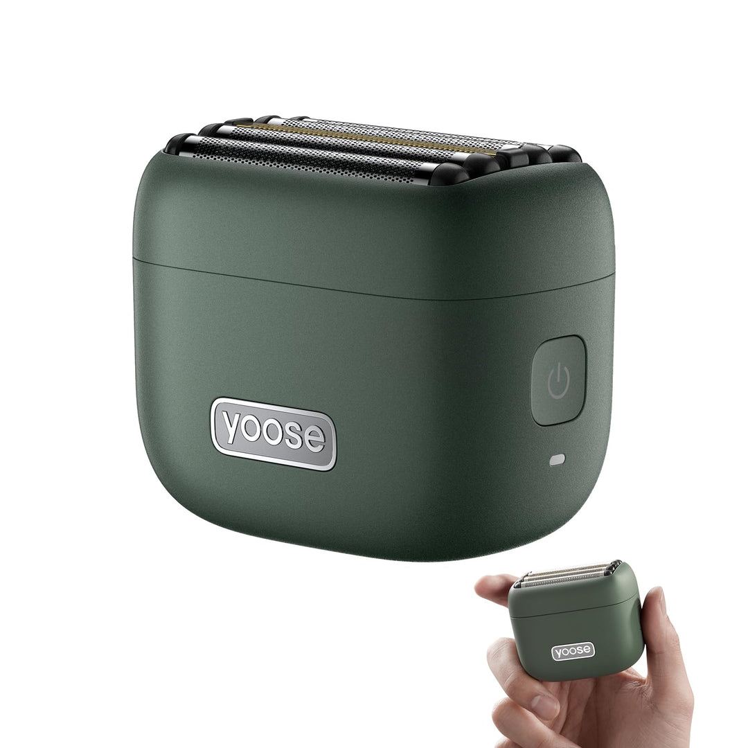 Yoose MINI 5 Rasierer Herren Elektrisch, Elektro Bart Trimmer Elektrorasierer Gesichtsrasierer Männe