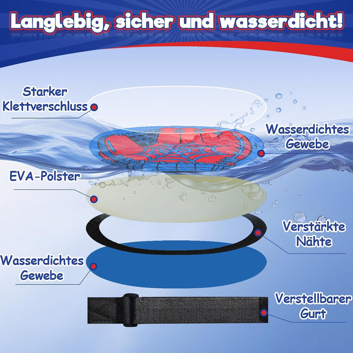 Sunrad Klettballspiel Klettball Strandspielzeug Strandspiele Wurfspiel Kinder mit 4 Fangscheiben und