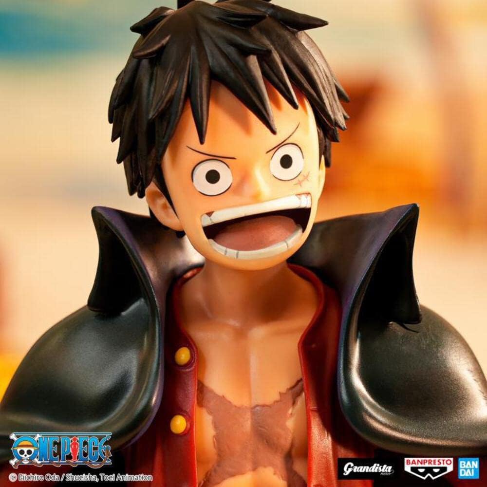 Banpresto ONE Piece - Monkey .D.Luffy - Figurine Grandista Nero 27cm