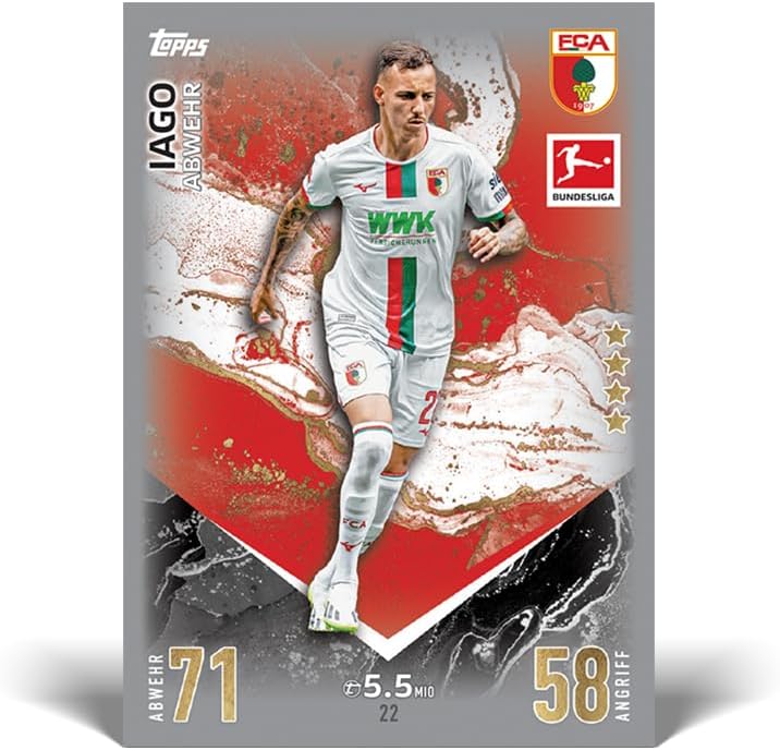 Topps Bundesliga Match Attax 23/24 - Fatpack Box (14 Päckchen / 336 Karten)