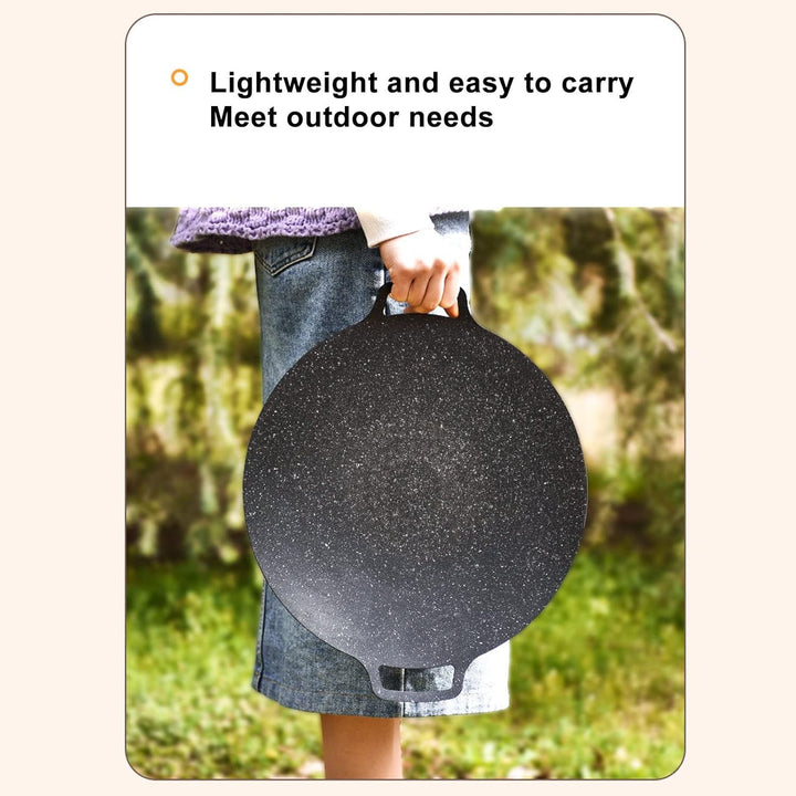 Quadratische Grillpfanne Im Koreanischen Stil, Koreanischer BBQ-Platten-Barbecue-Grill Antihaft-Rund