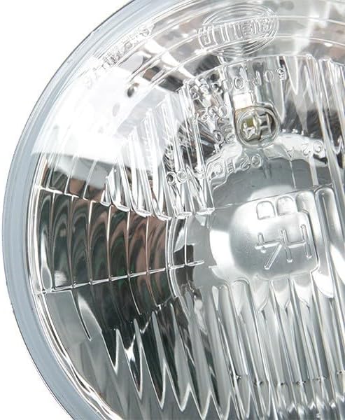 HELLA - Halogen-Scheinwerfereinsatz, Hauptscheinwerfer - 12V - Referenzzahl: 20 - Einbau - gewölbte