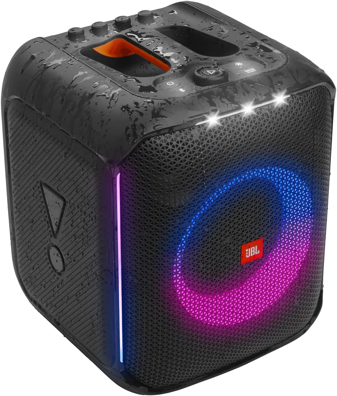 JBL PartyBox Encore Essential Tragbarer Innen- und Aussen-Partylautsprecher mit integrierten Lichter
