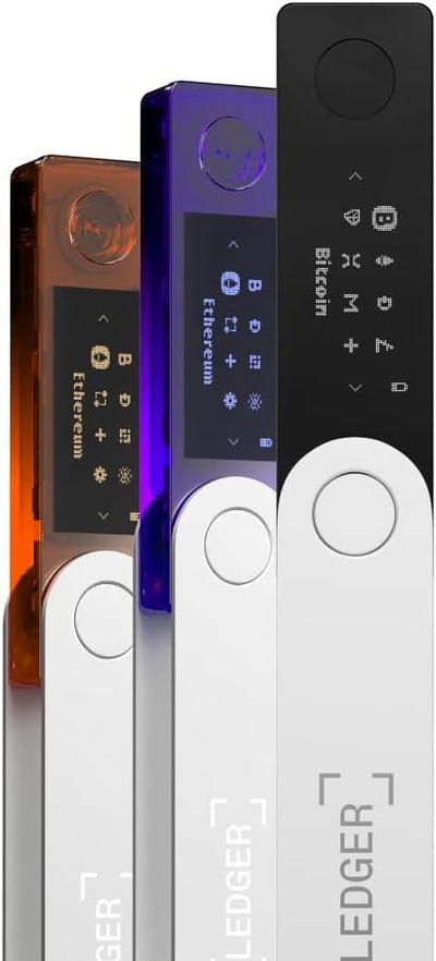 Ledger Nano X – Crypto-Hardware-Wallet – Bluetooth – die Beste Methode, um Ihre gesamten digitalen V