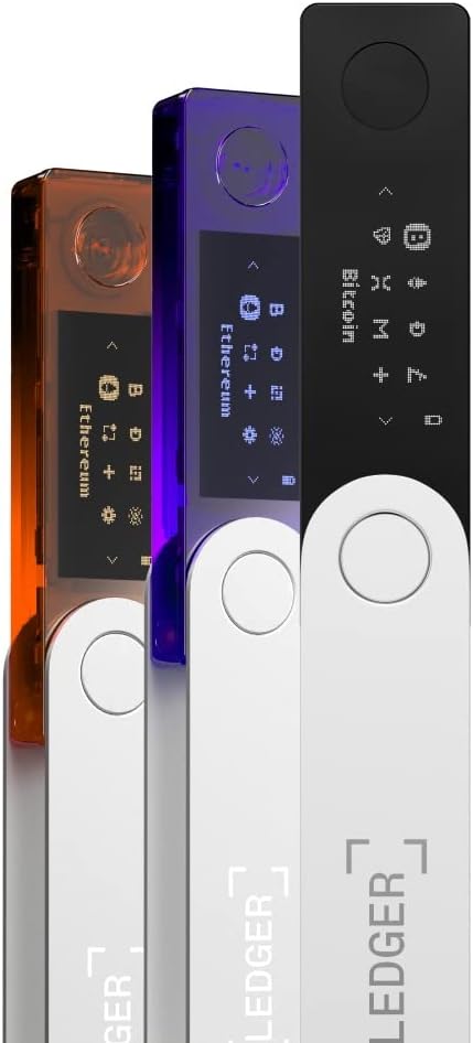 Ledger Nano X – Crypto-Hardware-Wallet – Bluetooth – die Beste Methode, um Ihre gesamten digitalen V