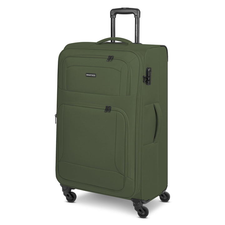 Smartbox grosser Weichgepäck Check-in Koffer für Damen & Herren | Grosser XL Trolley 46 x 31 x 78 cm
