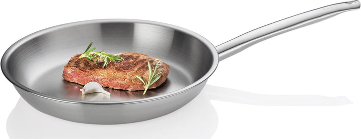 Spring Brigade Premium Bratpfanne , Ø 20 cm, Höhe: 3,4 cm , Edelstahl mit Aluminiumkern, für alle He