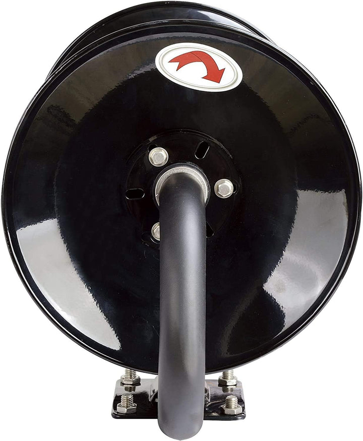 SuperHandy Handkurbel Schlauchtrommel für 9,5mmx30 M Schlauchtrommel ohne schlauch