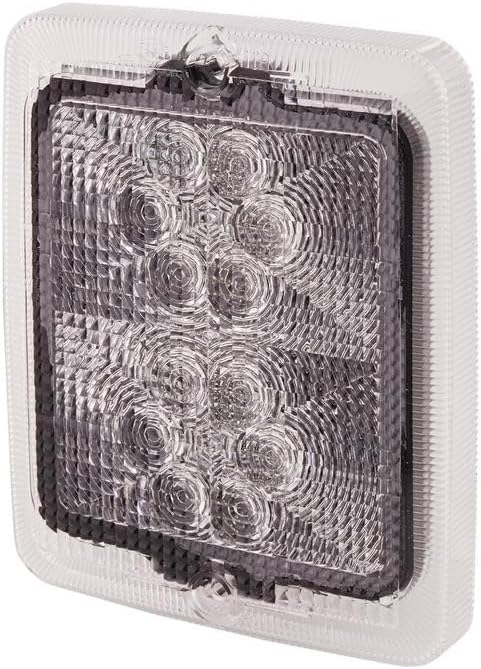 HELLA - Heckleuchte - LED - 24V - Einbau/Schraubanschluss - Lichtscheibenfarbe: transparent - Kabel: