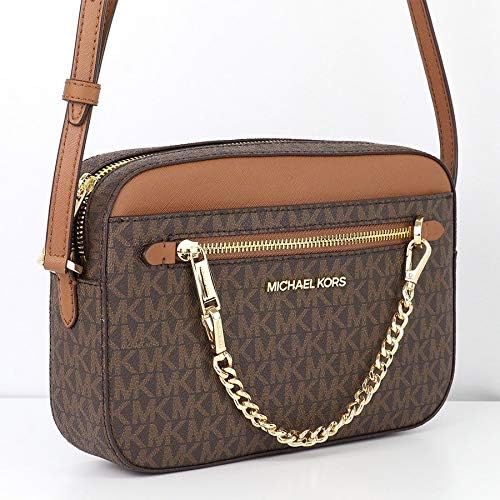 Michael Kors Damen Umhängetasche Crossbody Braun L, Braun L