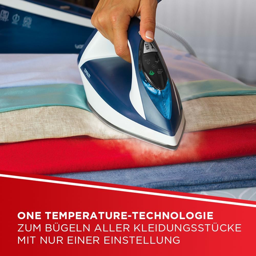 Polti Vaporella Express VE30.10, Hochleistungs-Dampfbügelstation mit bis zu 8 Bar Pumpe, ECO-Funktio