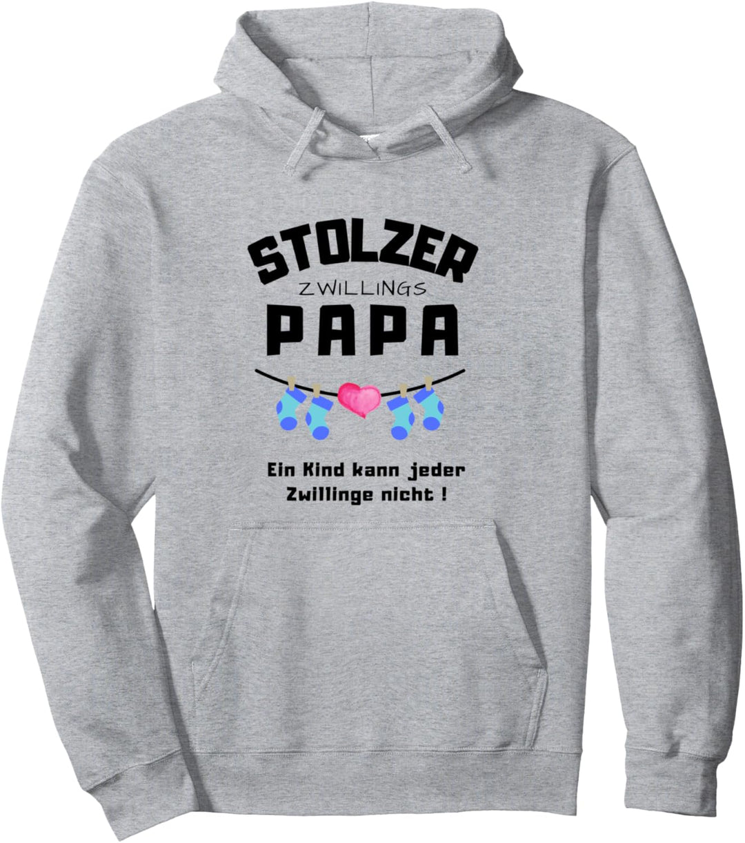 Zwillingspapa - Papa von Zwillingen Zwillingjungs Vatertag Pullover Hoodie