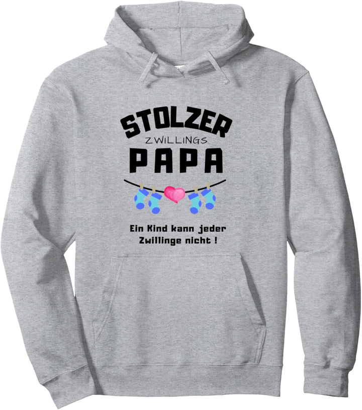 Zwillingspapa - Papa von Zwillingen Zwillingjungs Vatertag Pullover Hoodie