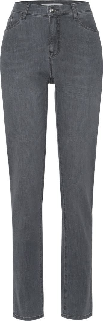 BRAX Damen Style Mary Blue Planet: Nachhaltige Five-Pocket Jeans 27W / 30L Grau (Used Grey 07), 27W