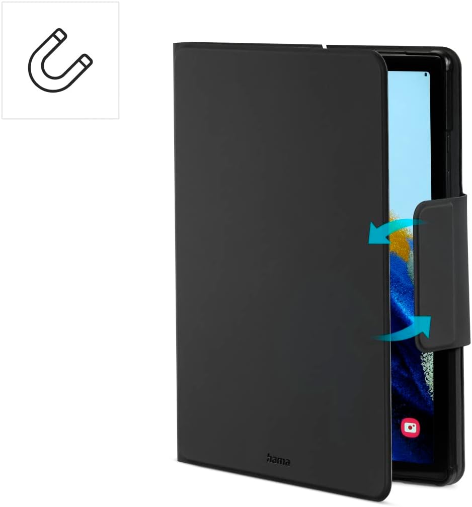 Hama Hülle mit Tastatur für Samsung Galaxy Tab A8 10.5" (Bluetooth Tastatur mit Touchpad, Standfunkt