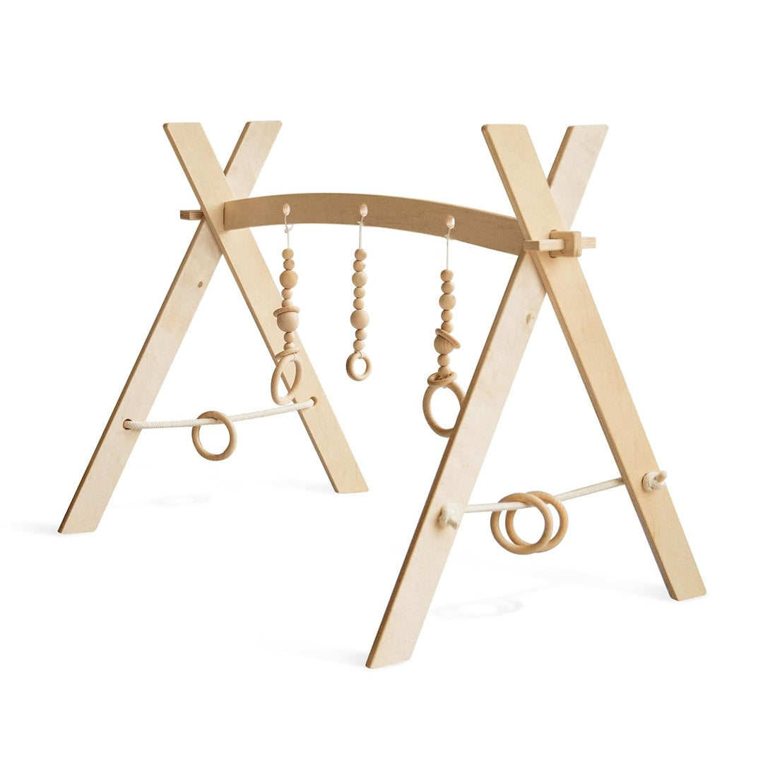 Ehrenkind® Spielbogen Baby | Spielbogen Baby Holz inkl. DIY Zubehör Set | Fördert die Motorik | Spie