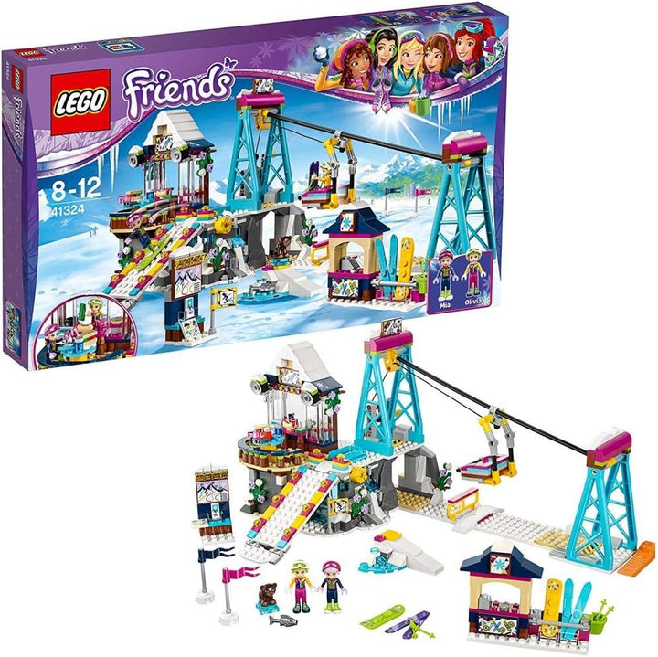 Lego Friends 41324 - "Skilift im Wintersportort Konstruktionsspiel, bunt