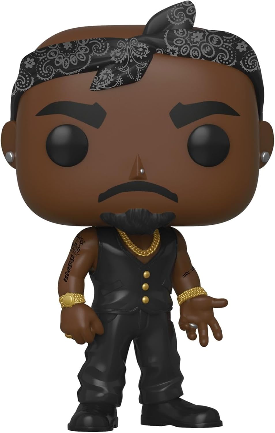 Funko Pop! Rocks Tupac - Vinyl-Sammelfigur - Geschenkidee - Offizielle Handelswaren - Spielzeug Für