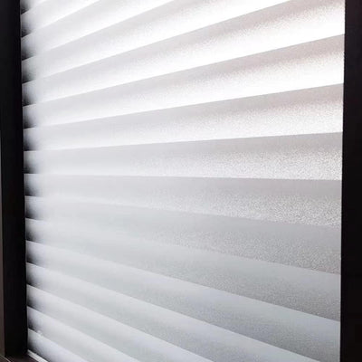 Cinbee Fensterfolie Selbsthaftend Blickdicht 100x200 cm, Sichtschutzfolie Fenster Selbstklebend, 3D