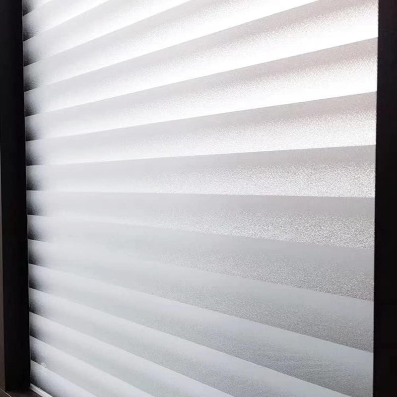 Cinbee Fensterfolie Selbsthaftend Blickdicht 100x200 cm, Sichtschutzfolie Fenster Selbstklebend, 3D