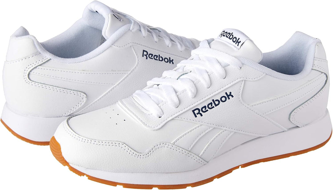 Reebok Herren Royal GlideSneaker 45.5 EU White Collegiate Navy Gum, 45.5 EU White Collegiate Navy Gu