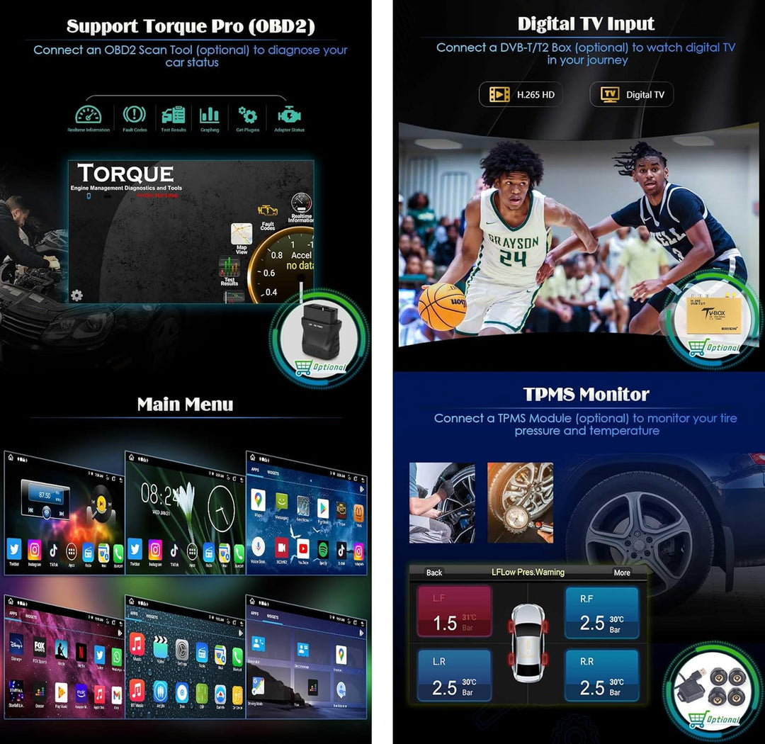 Erisin 8-Kern Android 12 Autoradio Mit GPS für Alfa Romeo Brera Spider 159 Sportwagon 7 Zoll Touch S