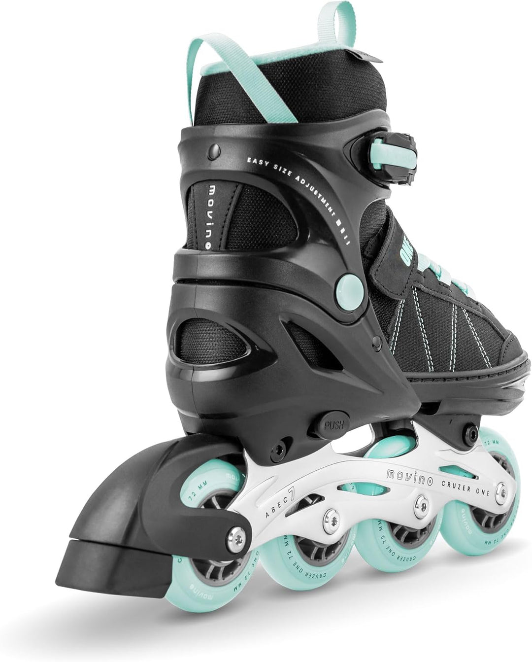 Movino Inline Skates | Cruzer One | Verstellbare Rollschuhe | Inliner für Damen Mädchen Jungen | Inl
