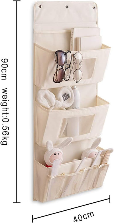 PORRASSO Wall Hanging Storage Bag Hängeorganizer Tür Schrank Organizer Aufbewahrungstasche Wandbehan