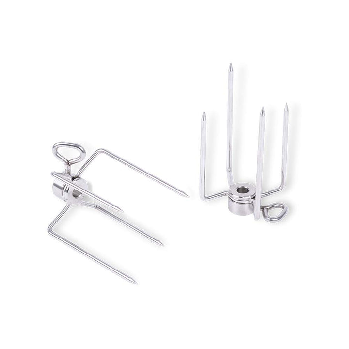 MOESTA-BBQ 10090 Spiessgabeln 2er Set für Moesta Rotisserie Dreh- und Bratspiess