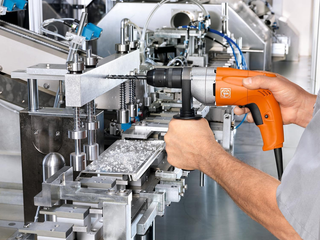 FEIN Bohrmaschine bis 6 mm, BOP 6, 500 W, Schnell laufende Eingang-Bohrmaschine bis 6 mm in Stahl mi
