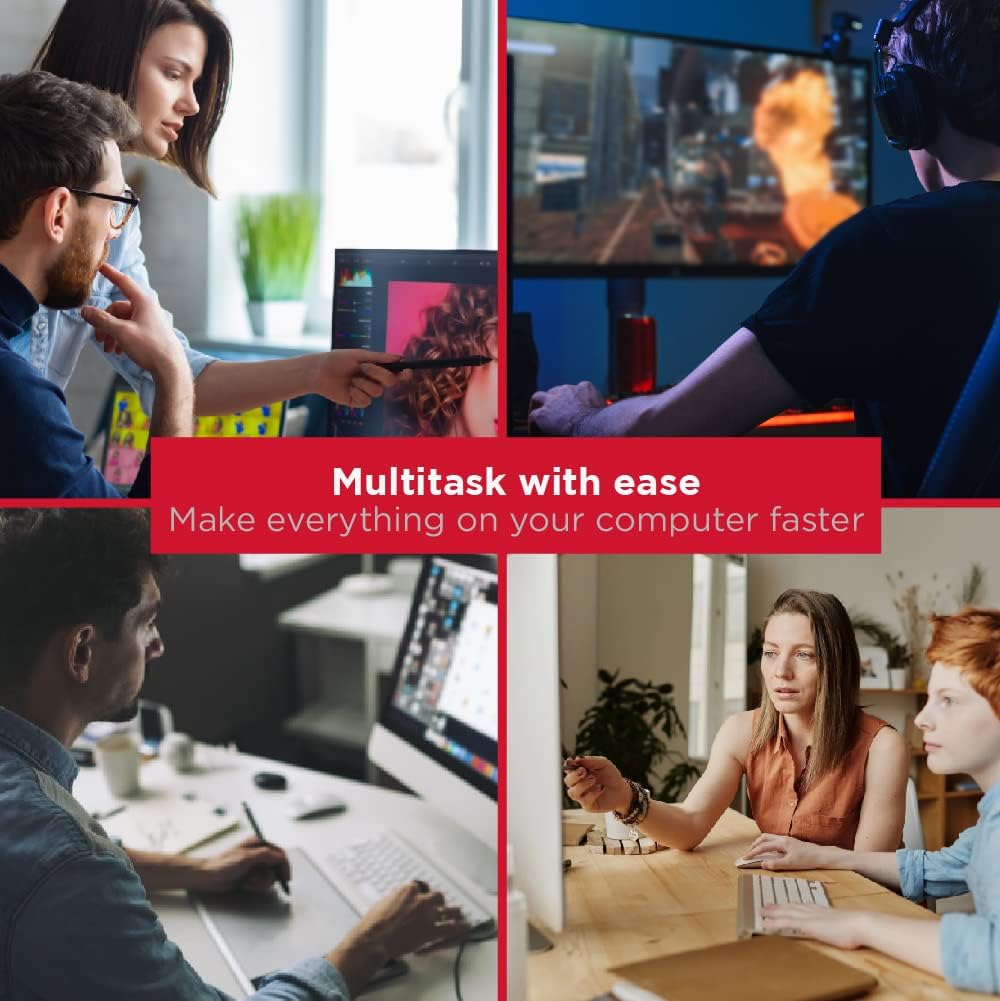 【DDR3 RAM】 GIGASTONE 64GB Kit (8x8GB) DDR3/DDR3L 1600MHz (1333MHz) PC3-12800 (PC3-10600) CL11 1.35V/