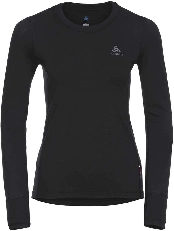 Odlo Unisex 100% Merino 200 Gramm_195741 Funktionsunterwäsche Set (1er Pack) L Black - Black, L Blac