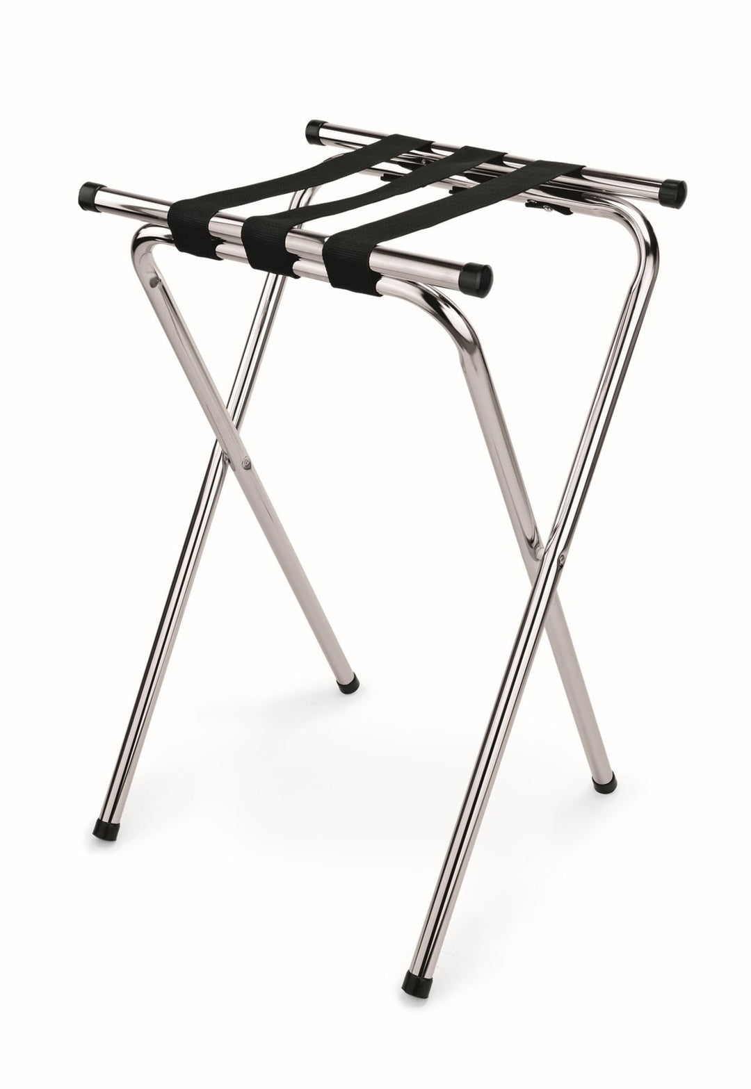 Tablettständer Kofferständer verchromt Höhe 79 cm