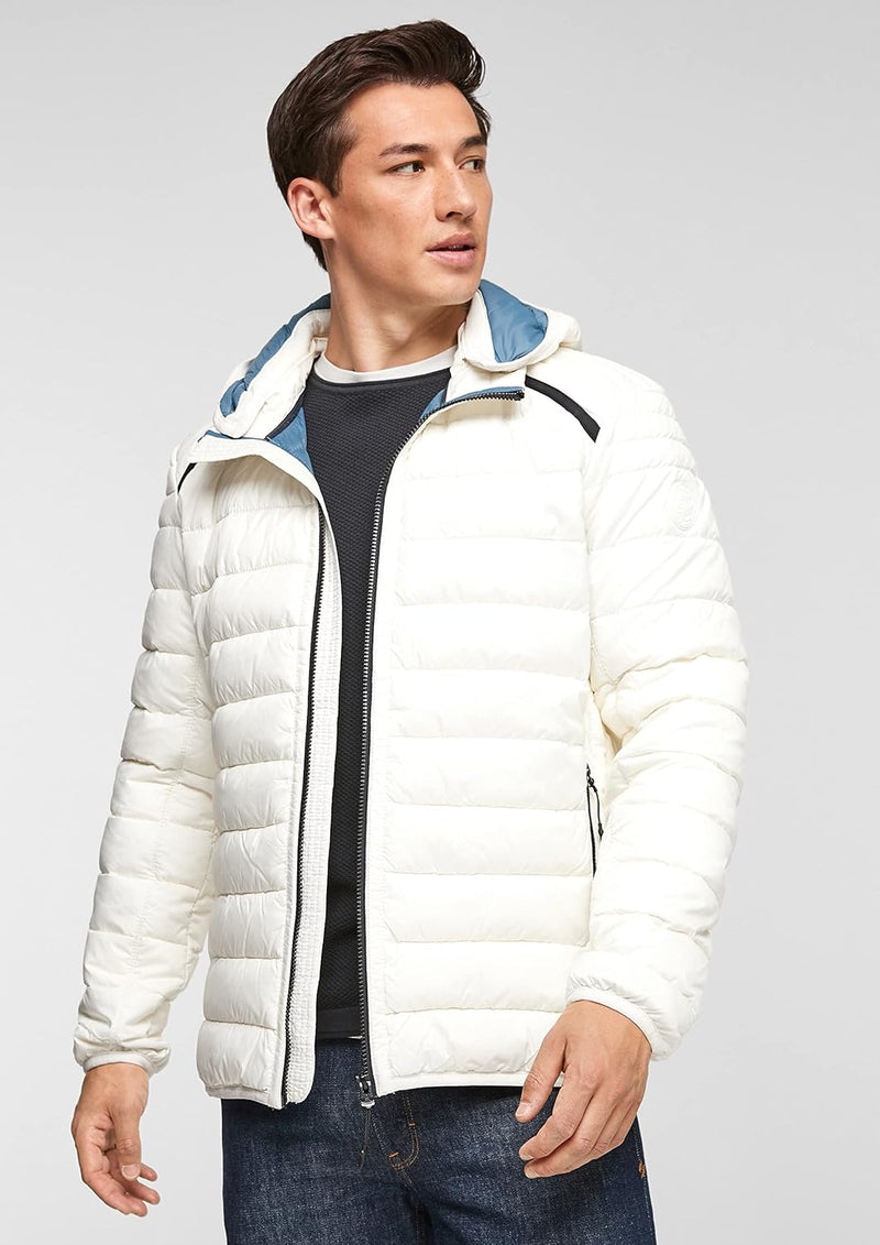 s.Oliver Herren 130.11.899.16.150.2055666 Steppjacke XXL Beige, XXL Beige