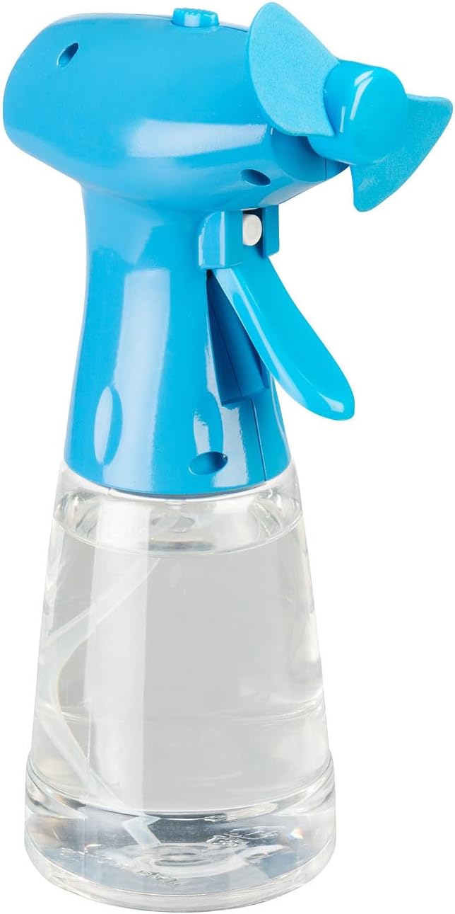 PEARL Ventilator mit Wasser: 4er-Set Akku-Handventilator mit Wassersprüher, 400 ml, 800mAh (Handvent