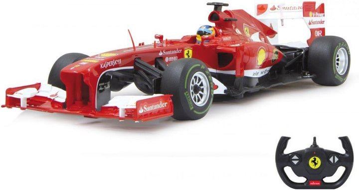JAMARA 403090 - Ferrari F1 1:12 2,4GH - zoffiziell lizenziert, bis zu 1 Stunde Fahrzeit bei ca. 9 Km