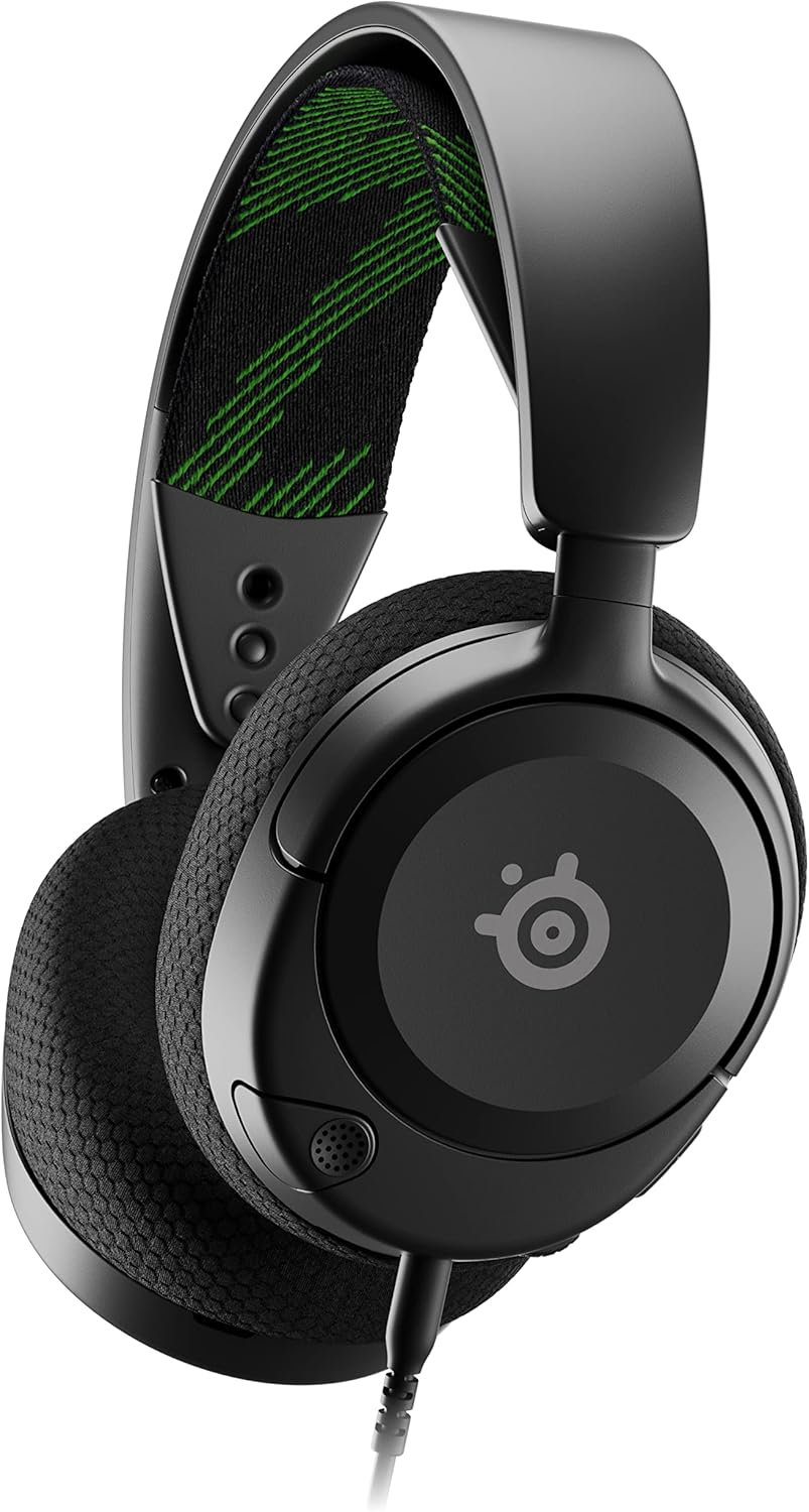 SteelSeries Arctis Nova 1X - Multi-System Gaming-Headset – Hi-Fi-Treiber – 360° Surround-Sound – Mem