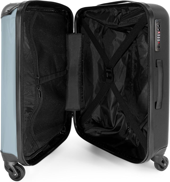 NoBoringSuitcases.com® Kinderkoffer Jungen, 67 cm - 72 L - Reisekoffer mit Rollen Gross - Hartschale