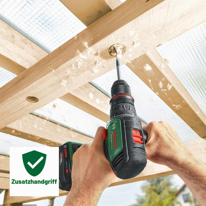 Bosch Akku-Bohrschrauber AdvancedDrill 18V-80 (zum Bohren und Schrauben; 18V System; 78 Nm; Metallbo