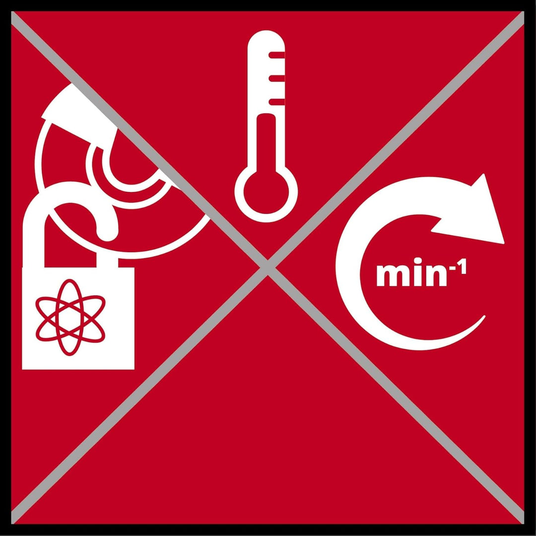 Einhell Akku-Winkelschleifer TE-AG 18/115 Li-Solo Power X-Change (18 V, 115 mm Scheibendurchmesser,