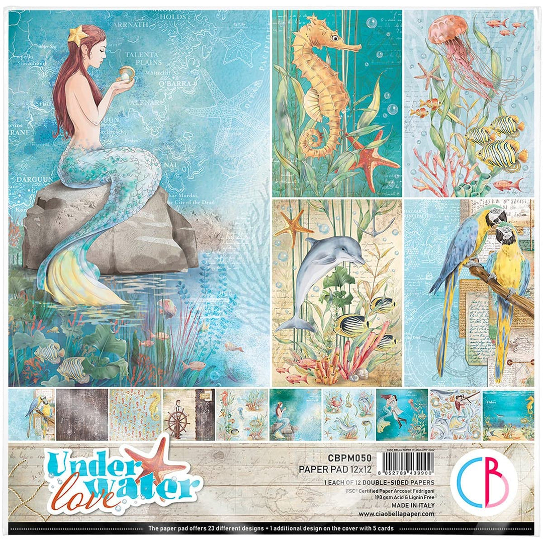 Scrapbook-Papier "Underwater Love"