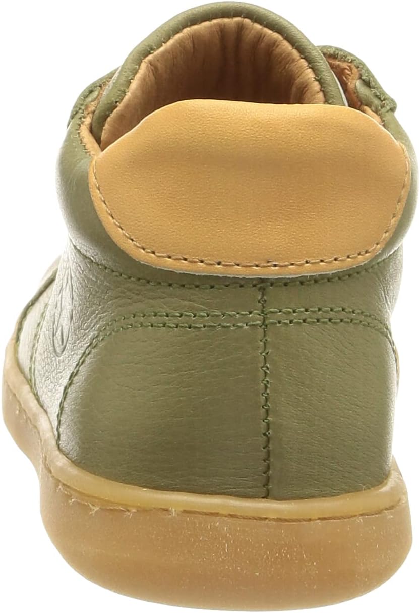 Bisgaard Unisex Baby Thor L First Walker Shoe 21 EU Army, 21 EU Army