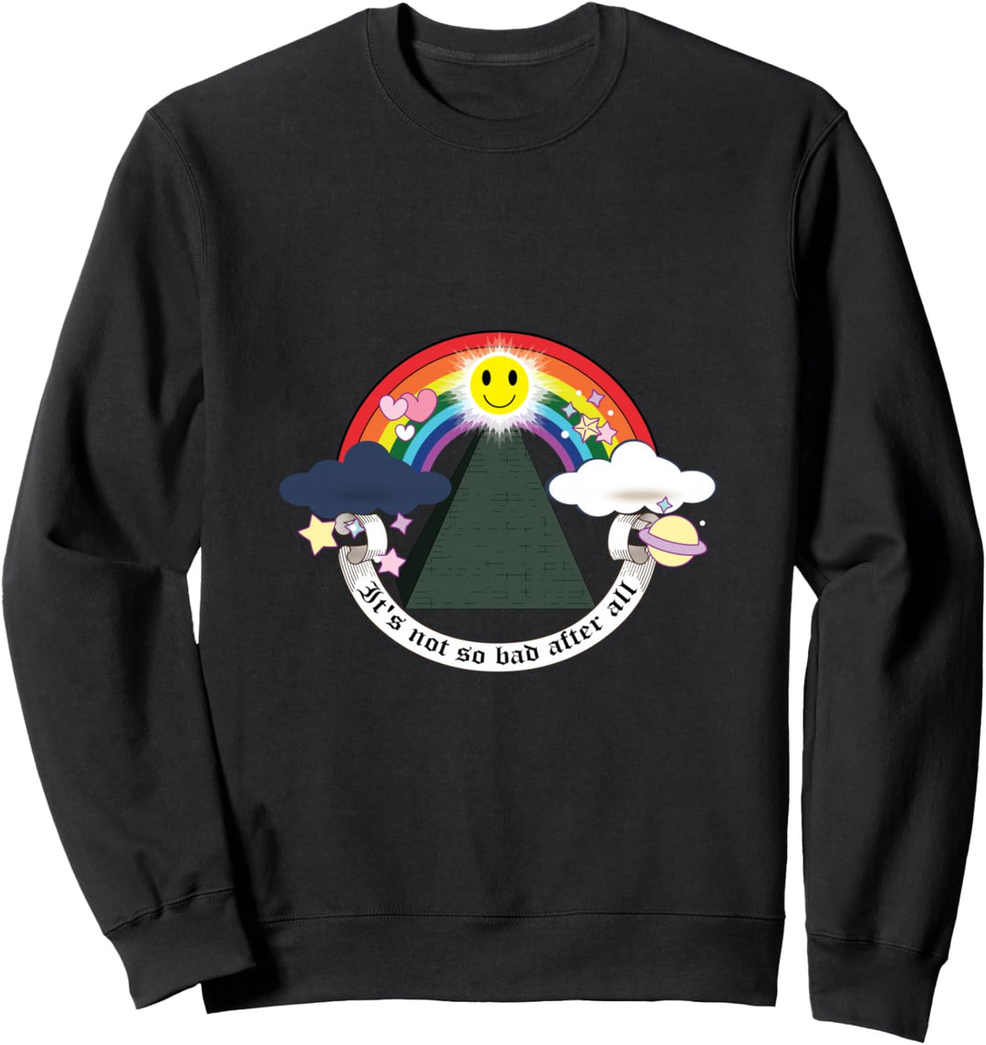 Es ist nicht so schlecht, lustige Pop-Art neue Weltordnung Sweatshirt