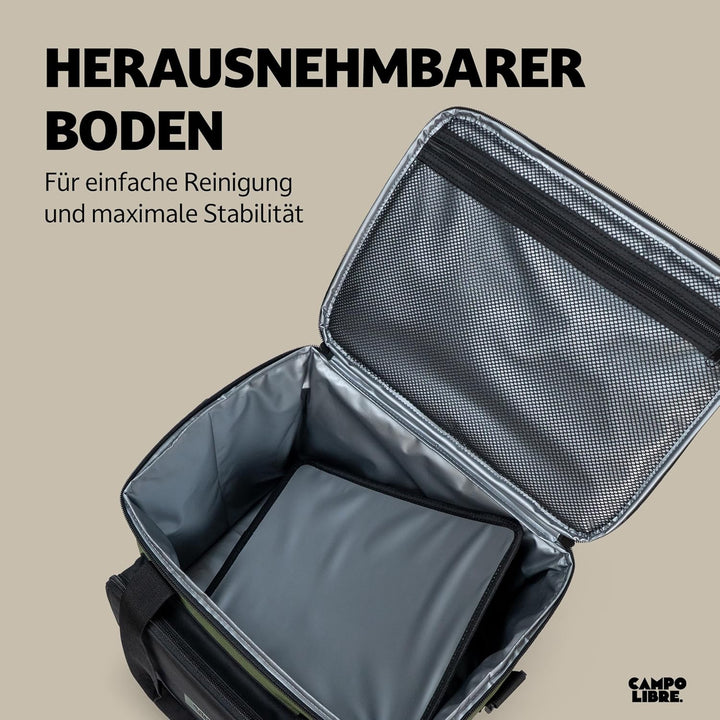 Campo Libre.® Hulk I Premium Camping Kühltasche 30l & 20l I Kühltasche klein mit Wasserdichten Reiss